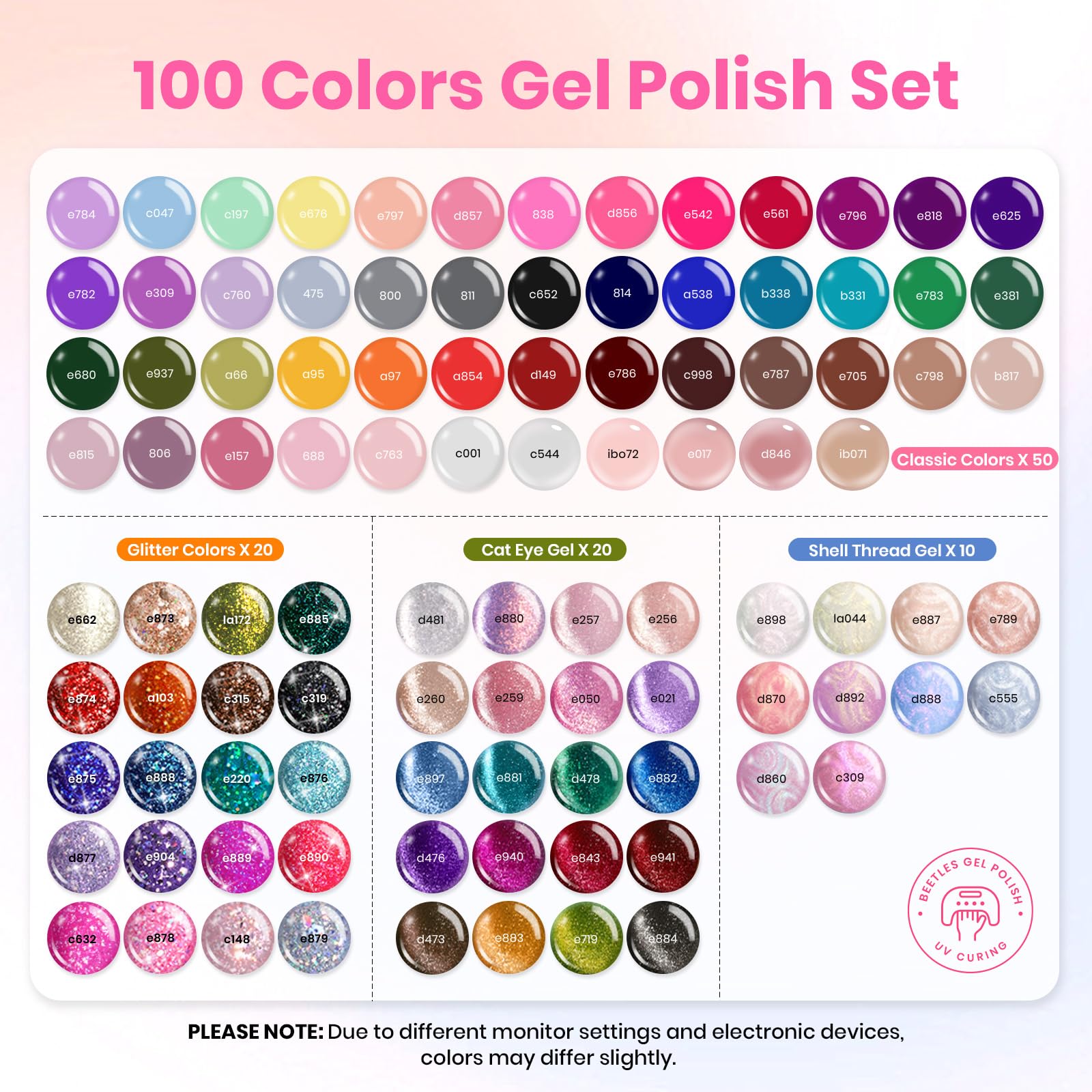 Beetles Gel Polish avec stylo dessin professionnel pour motifs précis