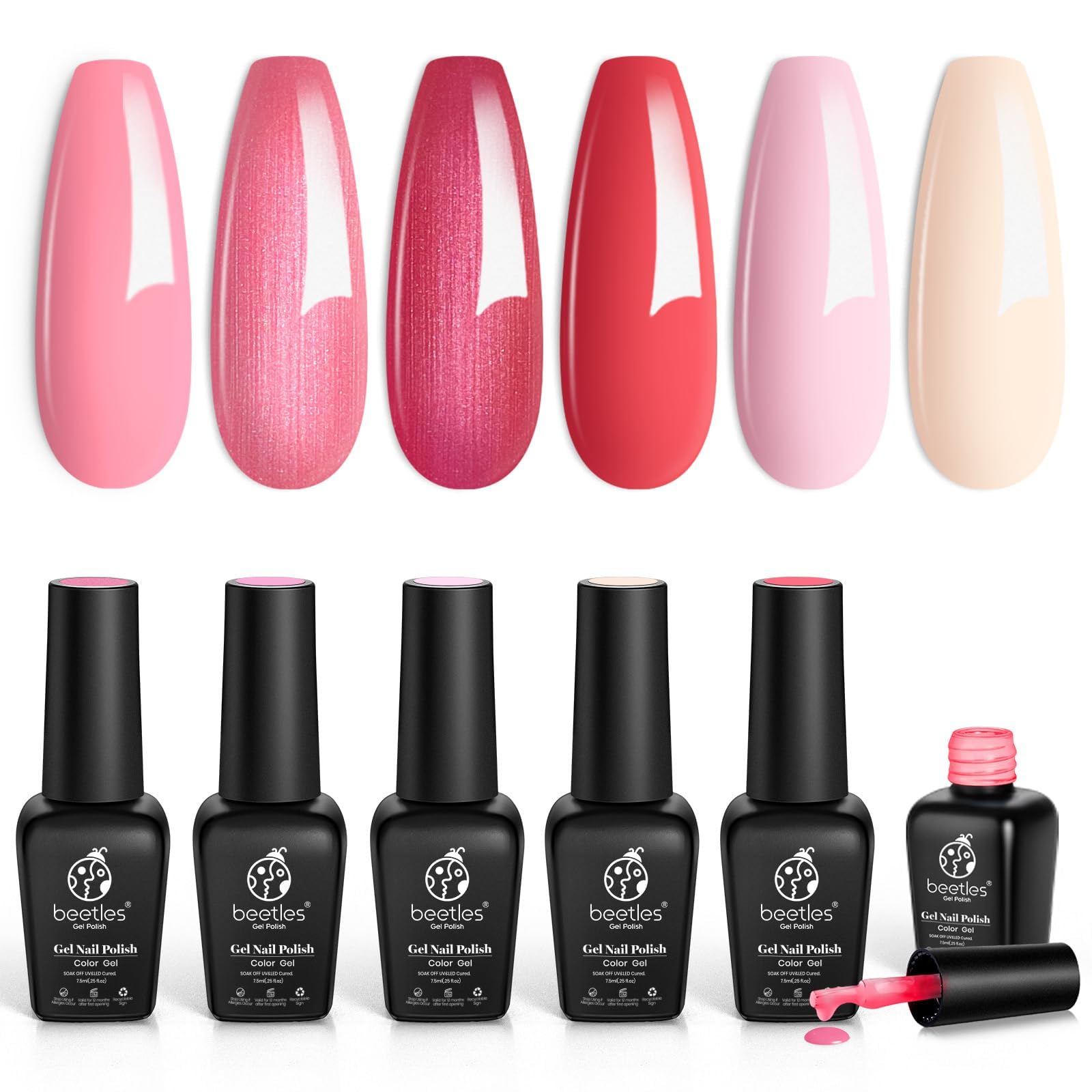 Vernis gel Beetles coffret : présentation soignée, idée cadeau.