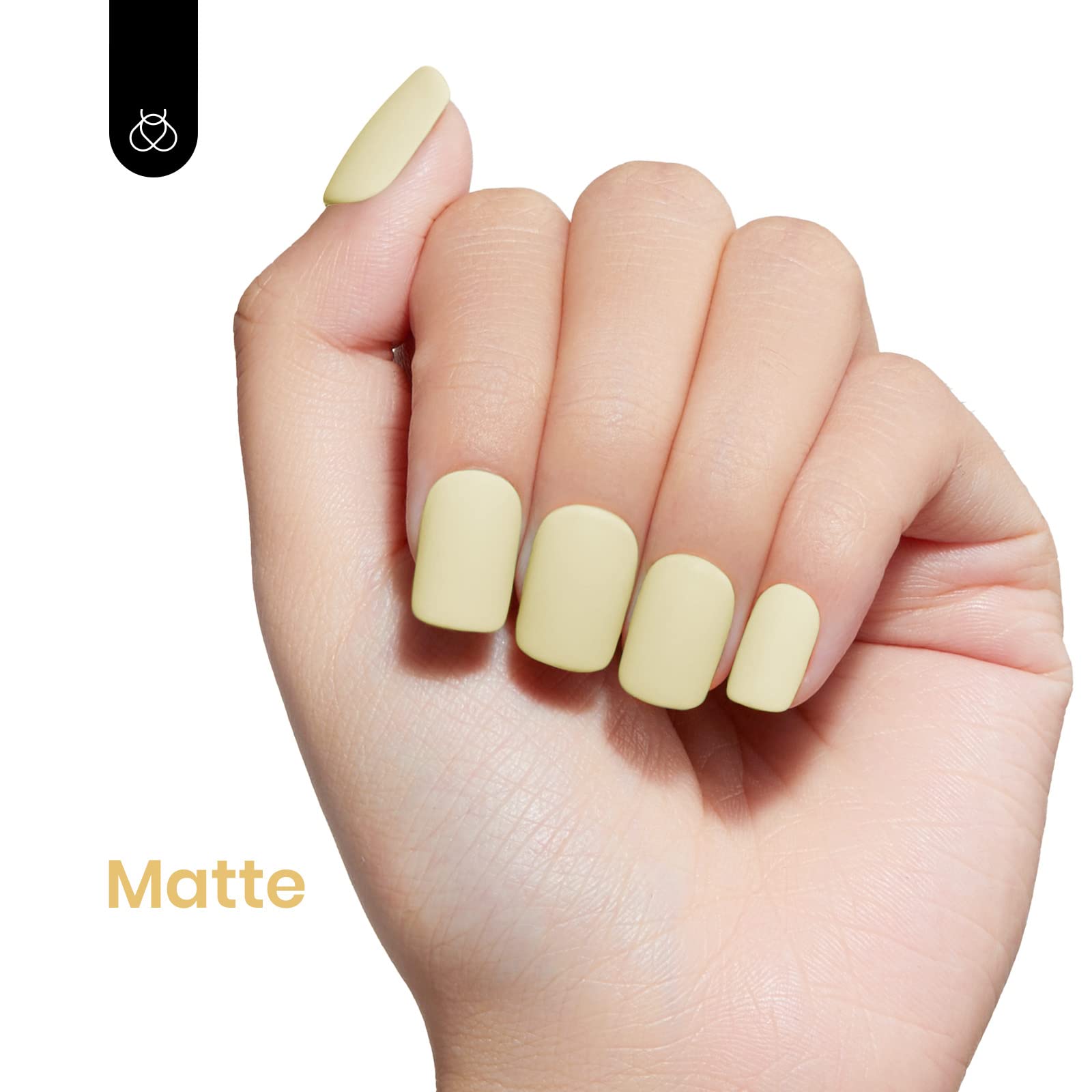 Utilisation à domicile ou en salon avec Beetles Gel Jaune