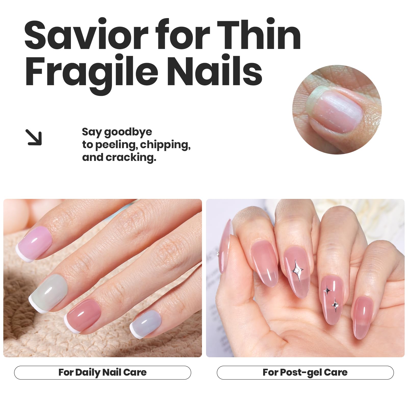 Beetles Jelly soigne les ongles grâce à kératine et B7.
