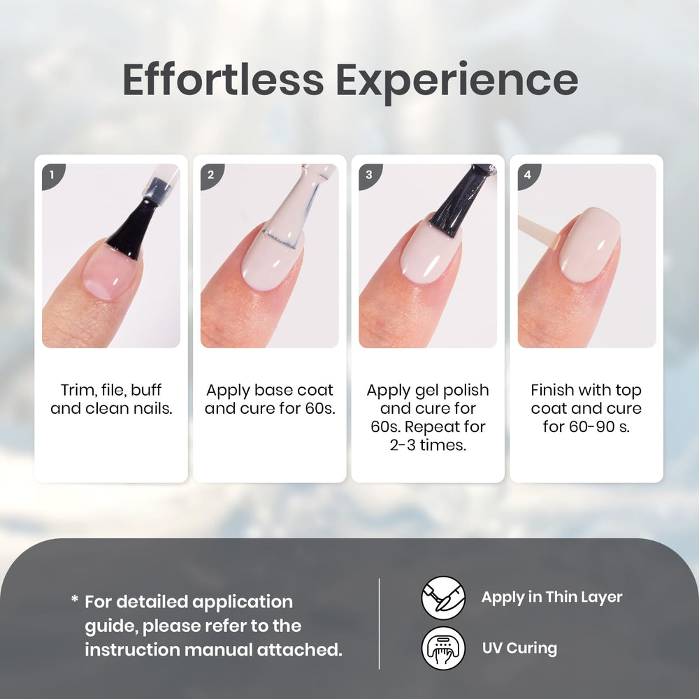 Beetles Vernis Gel ensemble kit complet, usage à domicile