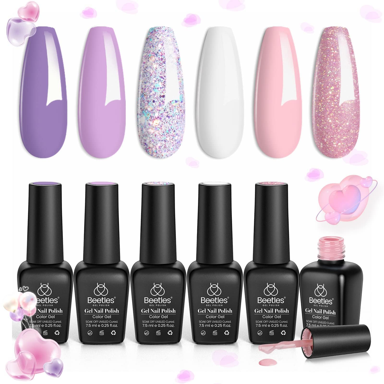 Beetles vernis gel longue tenue offrant une tenue durable sans effort.