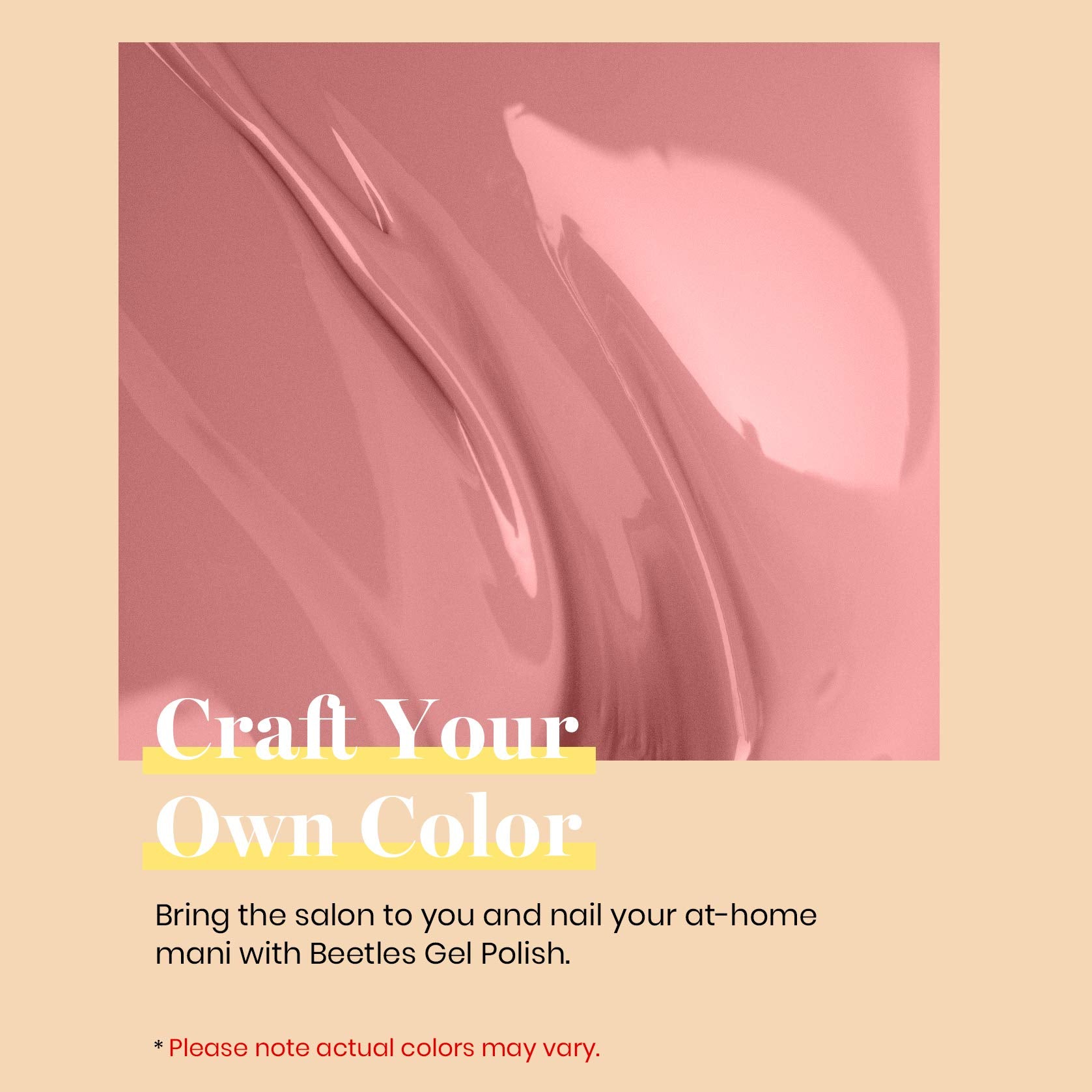 Beetles Vernis Gel Mauve – couleur neutre chic pour les tenues quotidiennes.