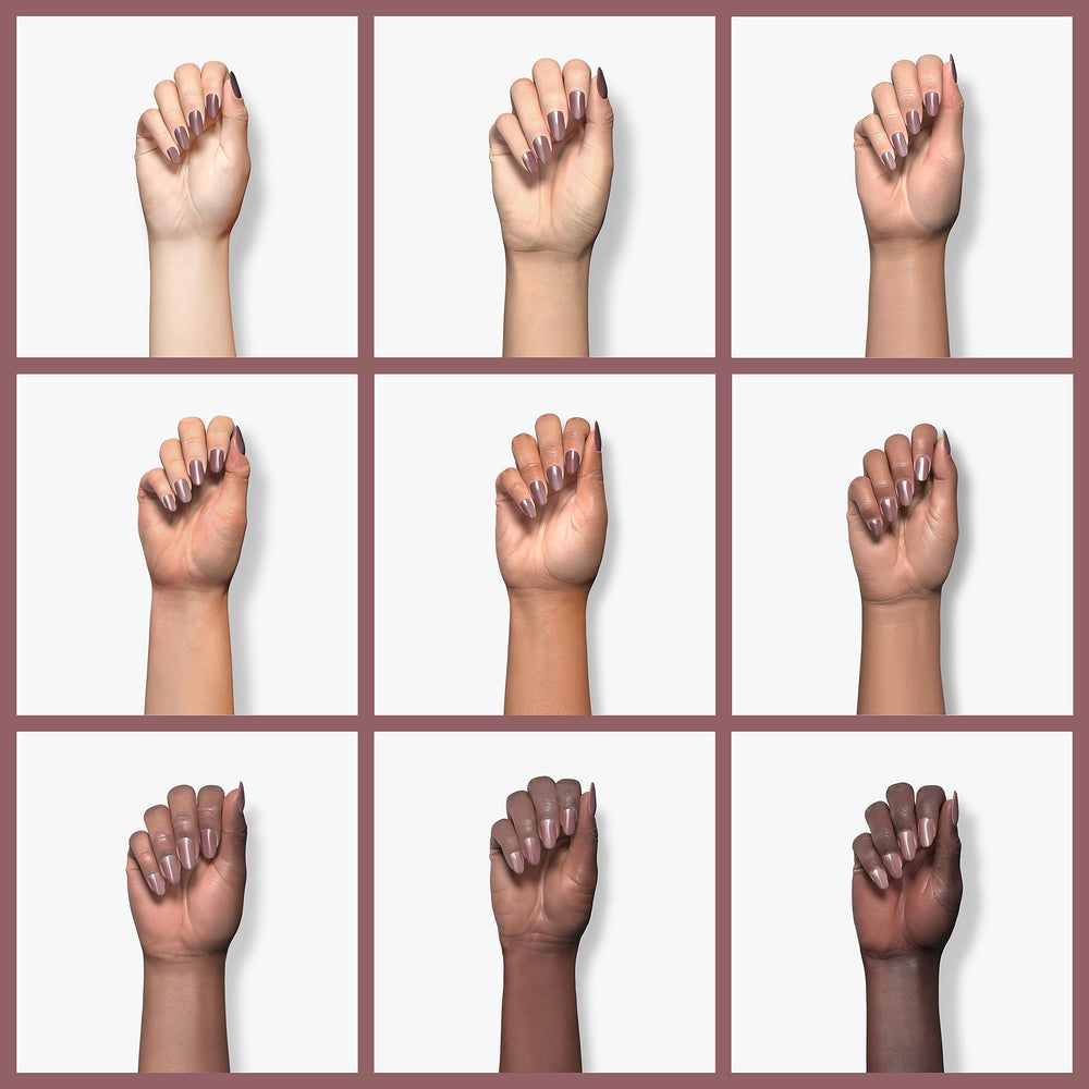 Beetles Vernis Gel Mauve – manicure professionnelle ou maison accessible.