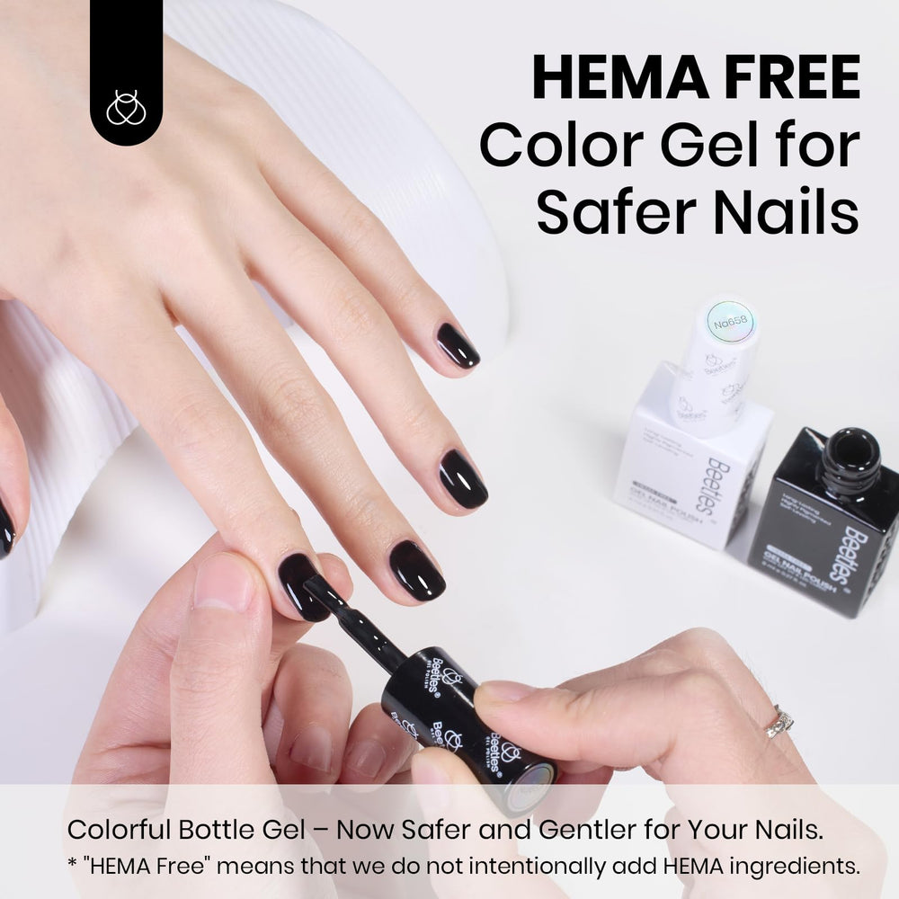 Beetles Gel Polish Monochrome – échantillon de couleur prêt à tester.