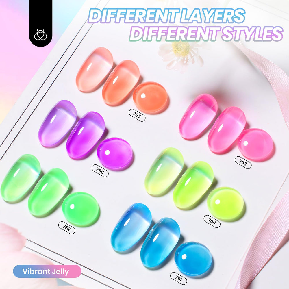Beetles Neon Gel rose translucide: nuances douces et lumineuses pour un look frais