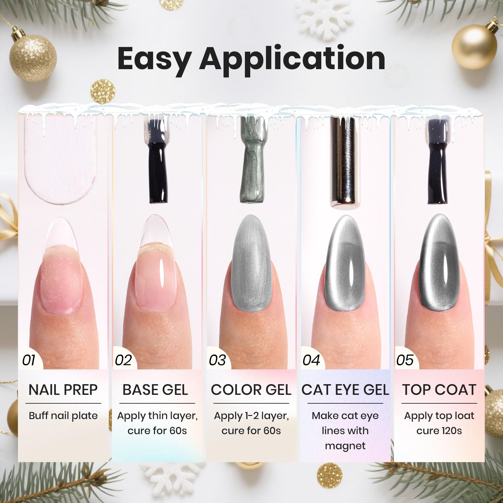 Beetles Vernis Gel coffret cadeau Noël prêt à offrir