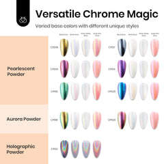 Beetles vernis gel noir: base sombre idéale pour poudre chrome.