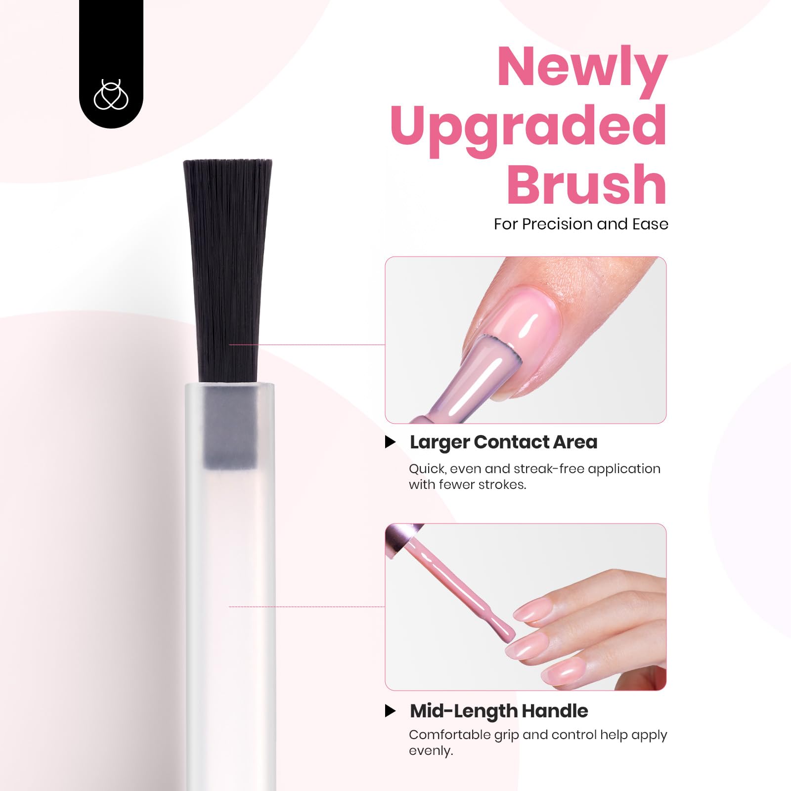 Beetles Vernis Gel Nude Rose – retrait par trempage facile à domicile.