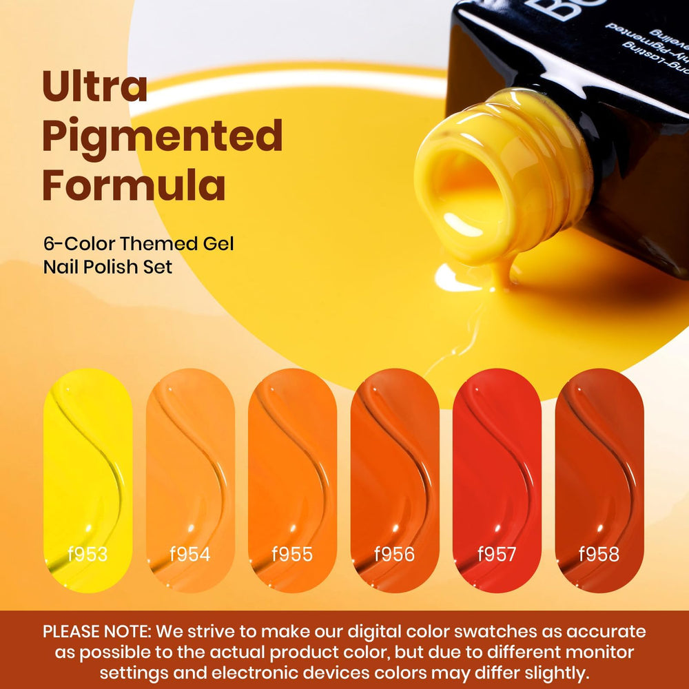 Beetles Gel Polish Orange – application facile, idéale pour débutants.