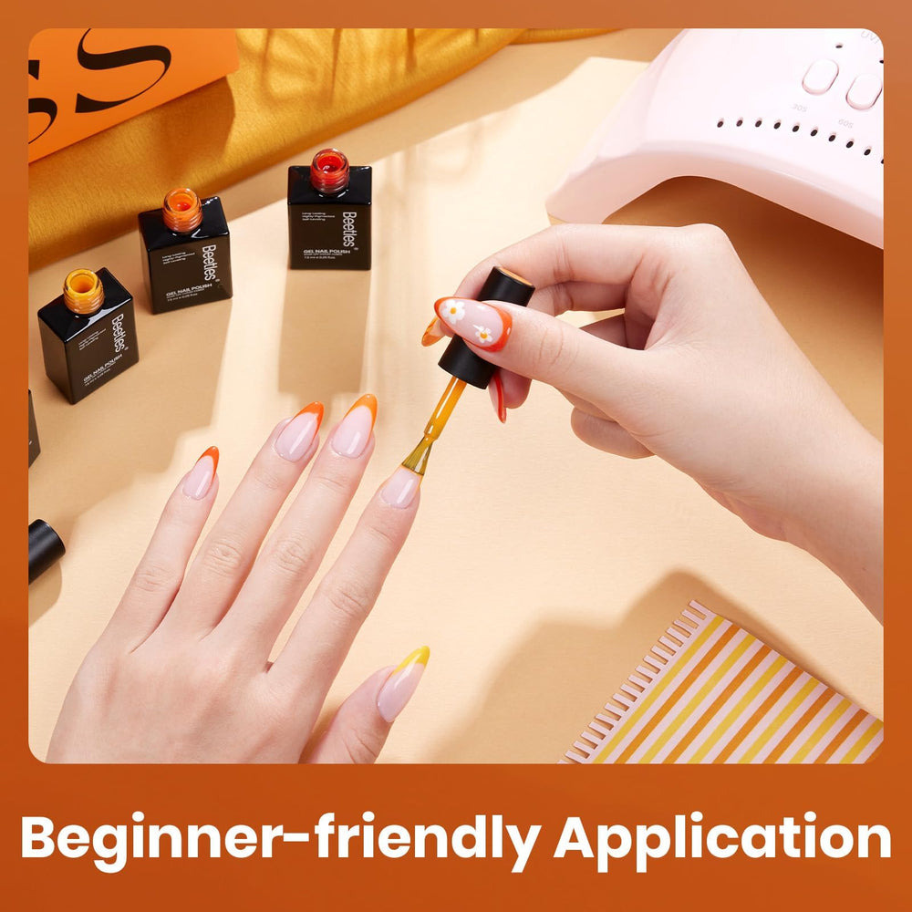 Beetles Gel Polish Orange – emballage cadeau pratique pour offrir.