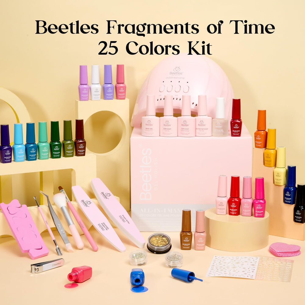 Beetles vernis gel paillettes brillants pour effet scintillant.