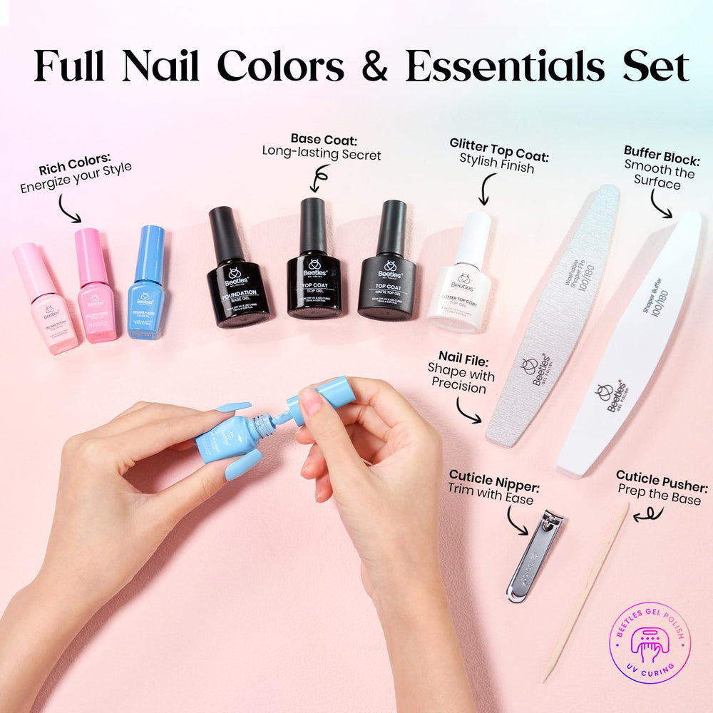 Beetles Gel Vernis retrait par immersion facile et rapide.