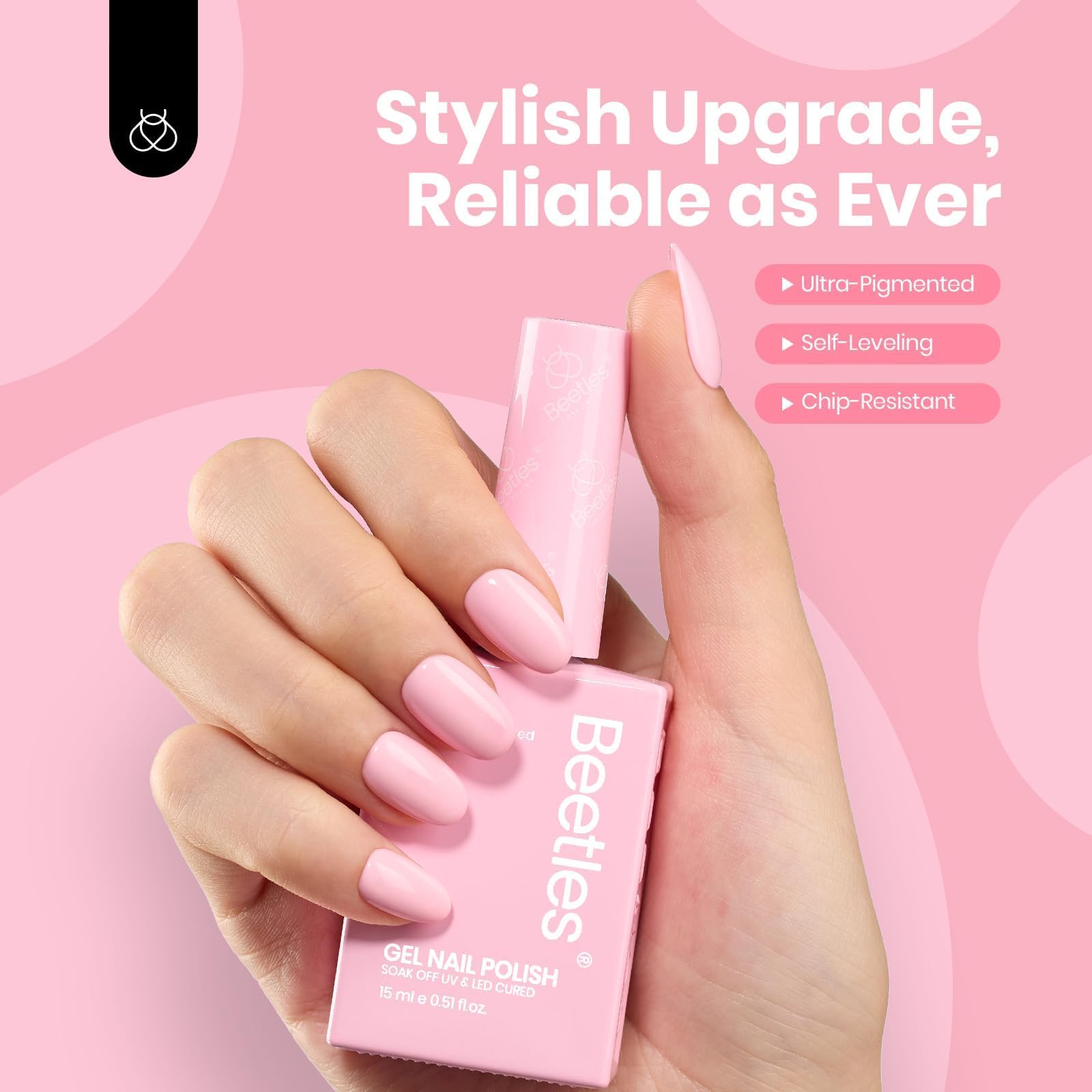 Idéal comme cadeau pour elle, printemps et Saint-Valentin avec le vernis Rose Fairy Floss.