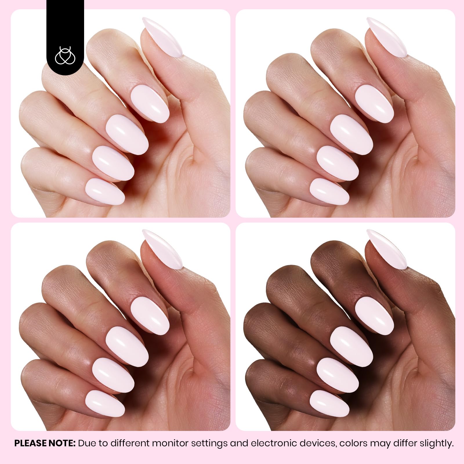 Beetles Gel Polish Rose Pastel – à combiner avec base et couche de finition séparées