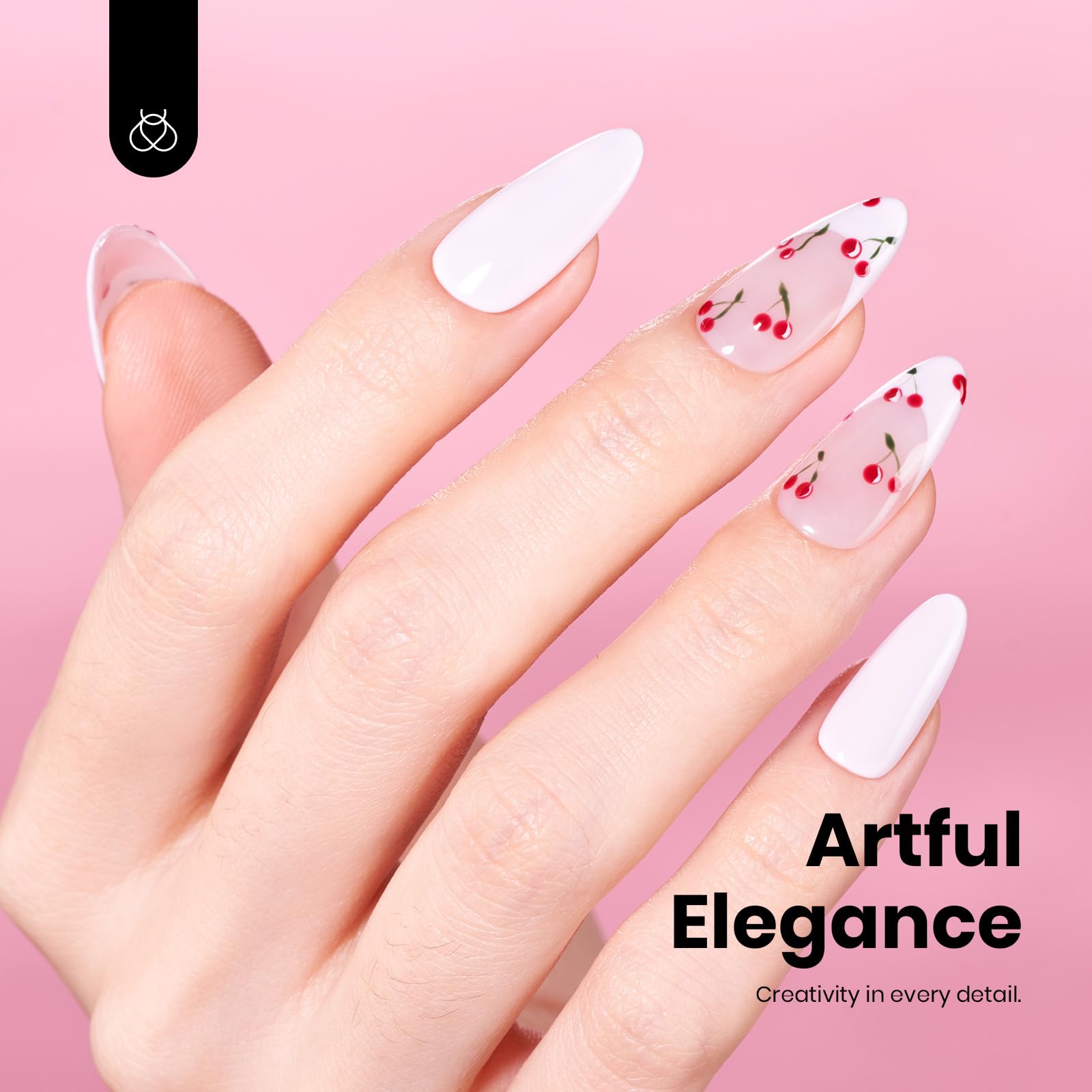 Beetles Gel Polish Rose Pastel – sous lampe UV, brillance uniforme et séchage rapide