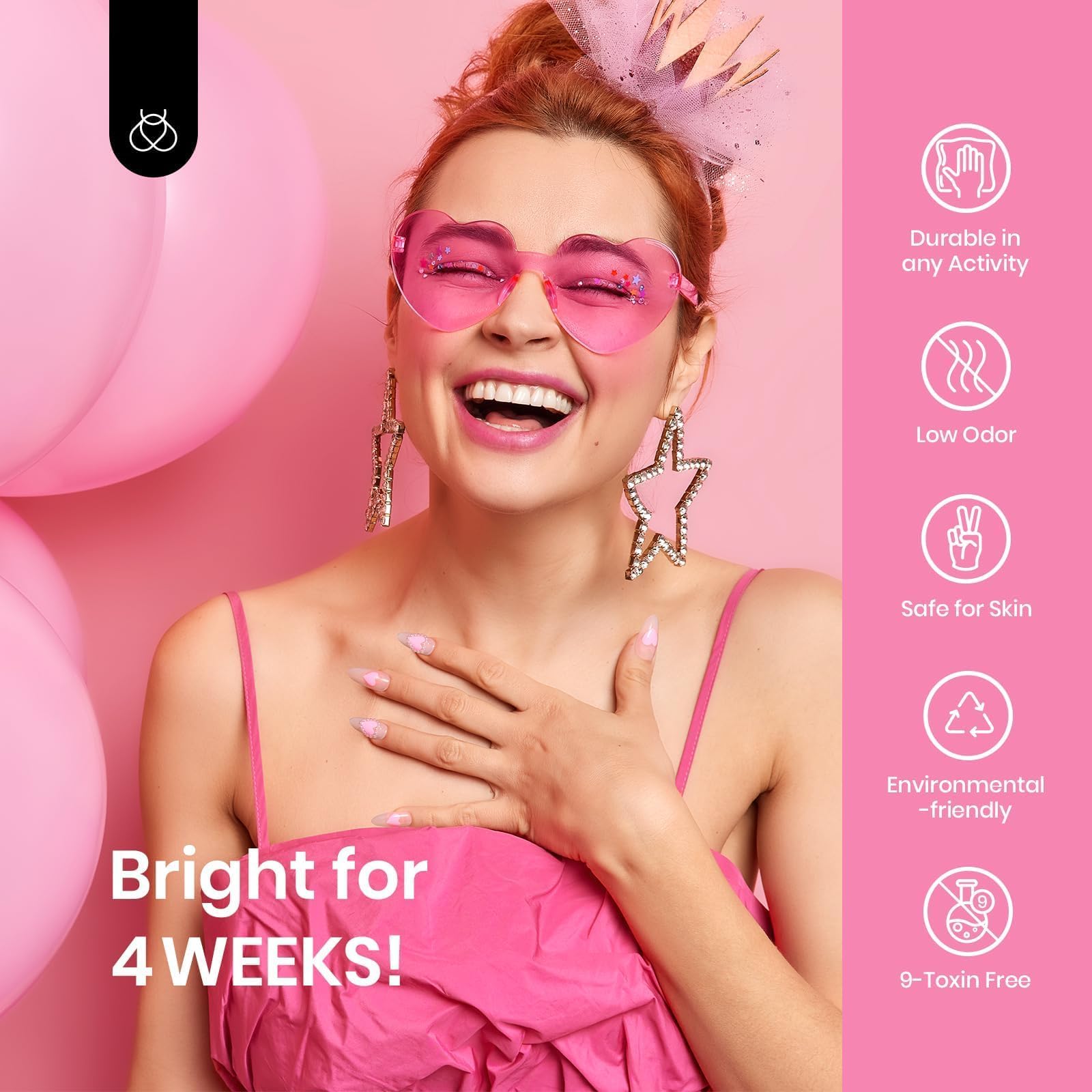 Beetles Vernis Gel Rose Flamingo, durabilité prolongée pour une manucure