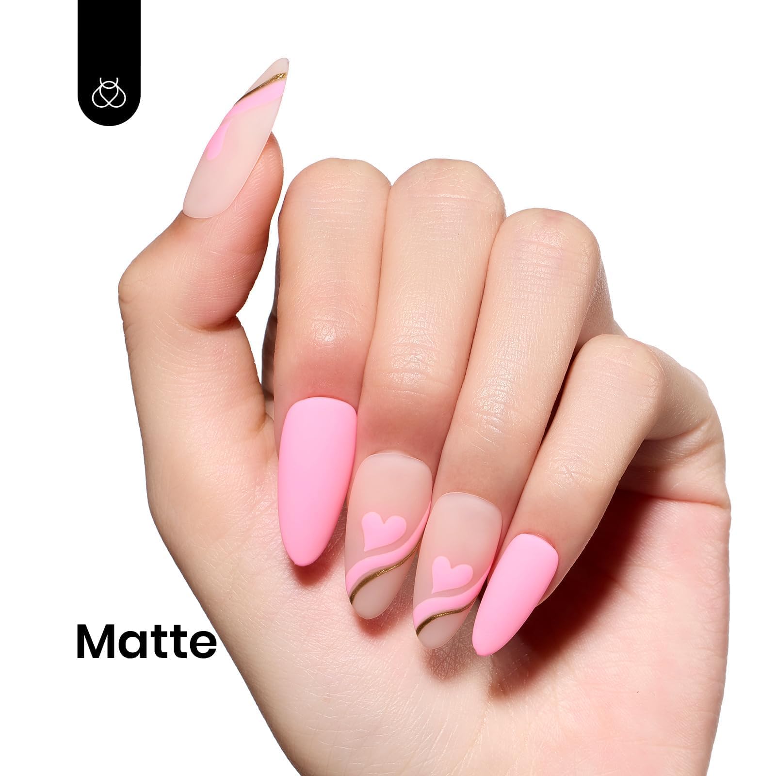 Beetles Vernis Gel Rose Flamingo, séchage LED pratique