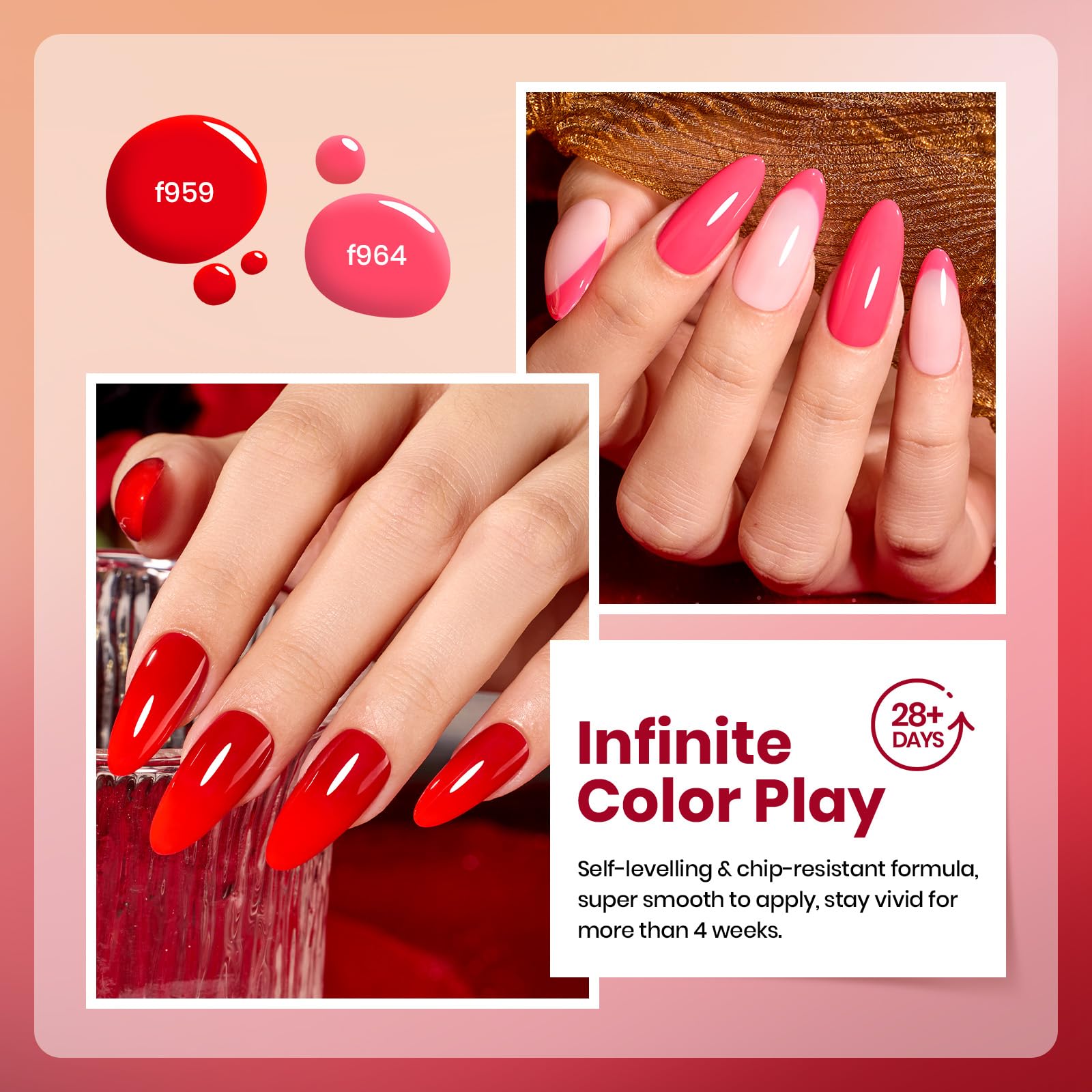 Beetles Gel Vernis f962 Rouge Bordeaux, allure élégante pour soirées