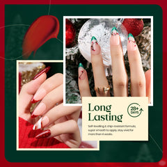 Beetles Vernis Gel Saint-Valentin or brillant pour accents glamour