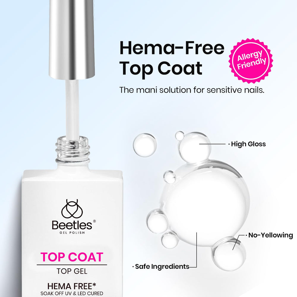Beetles Gel sans HEMA, résistance anti-rayures au quotidien.