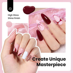 Beetles Vernis Gel Sèche UV-LED: brillance durable et finition professionnelle.