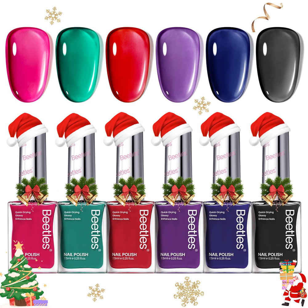 Beetles Gel Polish: ensemble de 6 couleurs tendance pour des looks polyvalents