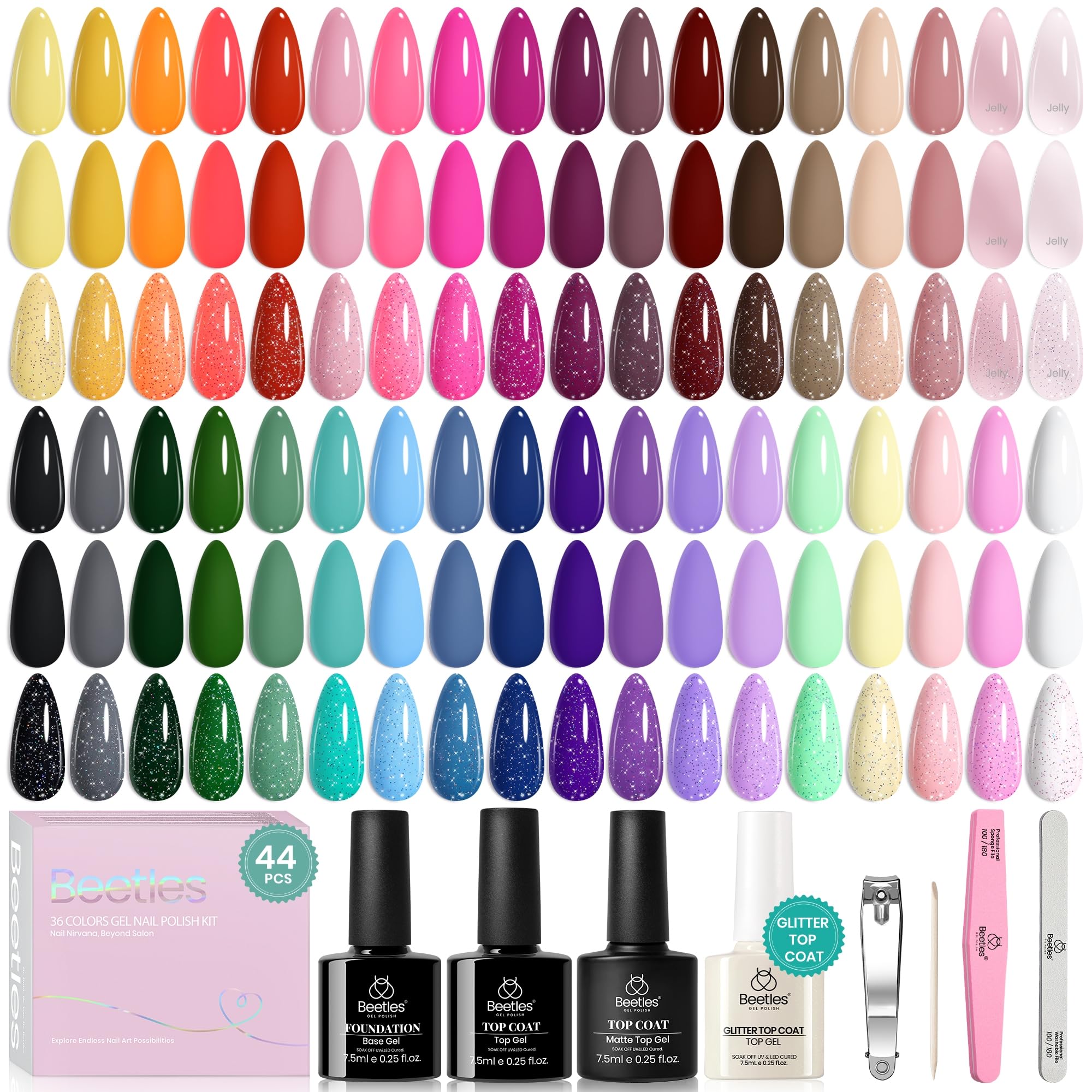 Beetles Accessoires: buffer, lime et outils essentiels pour préparer les ongles