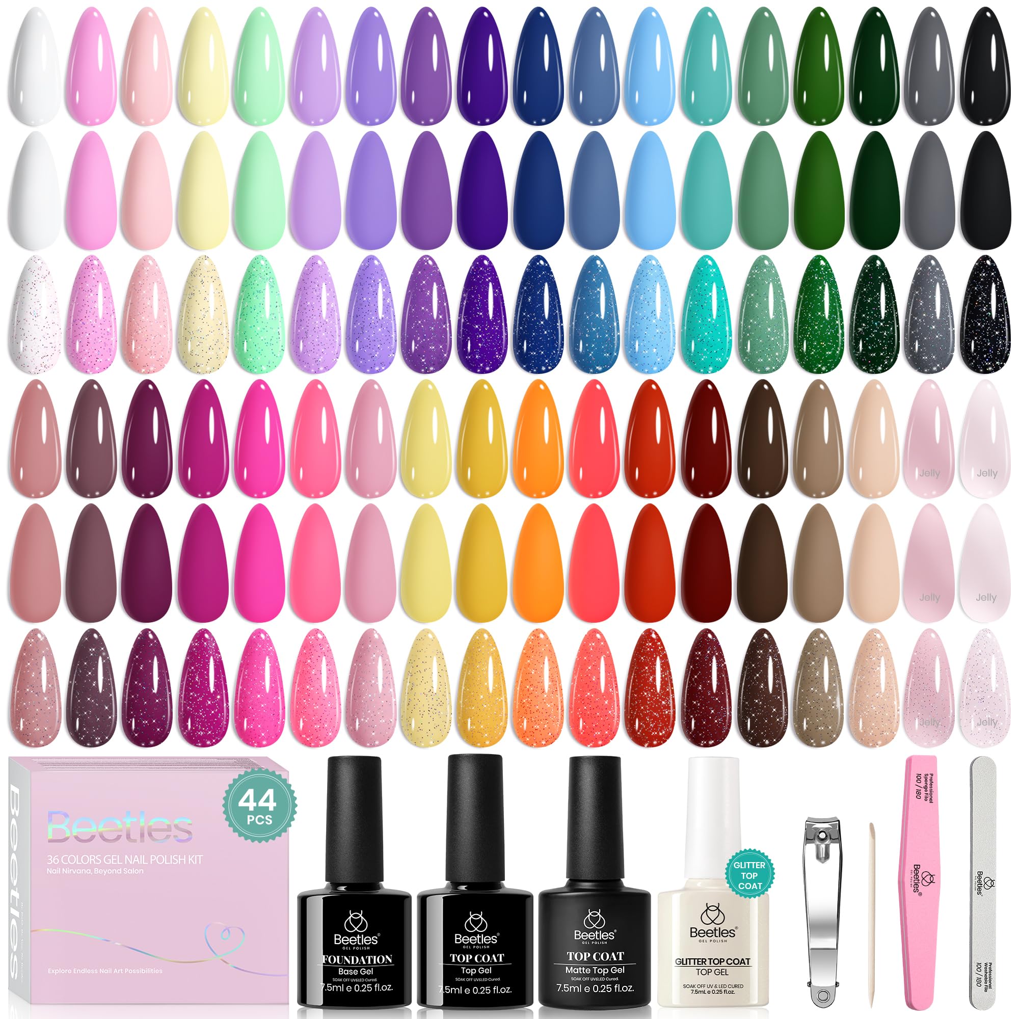 Beetles Vernis Gel Vivid Seasons emballage élégant prêt à offrir