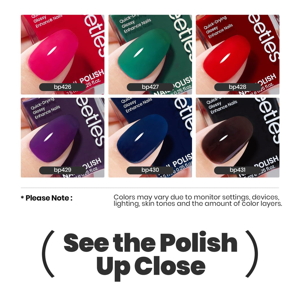 Beetles Gel Polish: longévité durable jusqu’à 8 jours sur les ongles