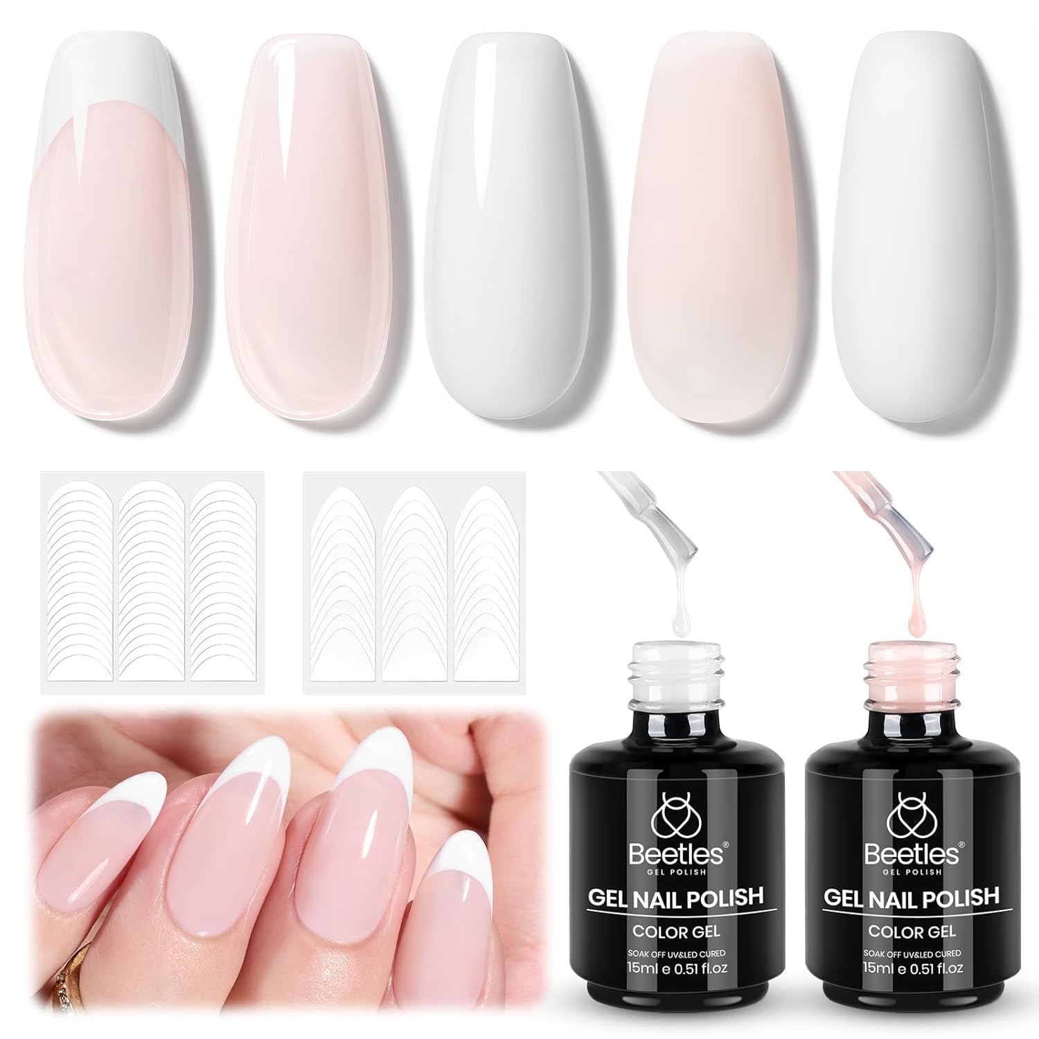 Beetles vernis-gel-tip francais cadeau idéal pour les amateurs de manucure.