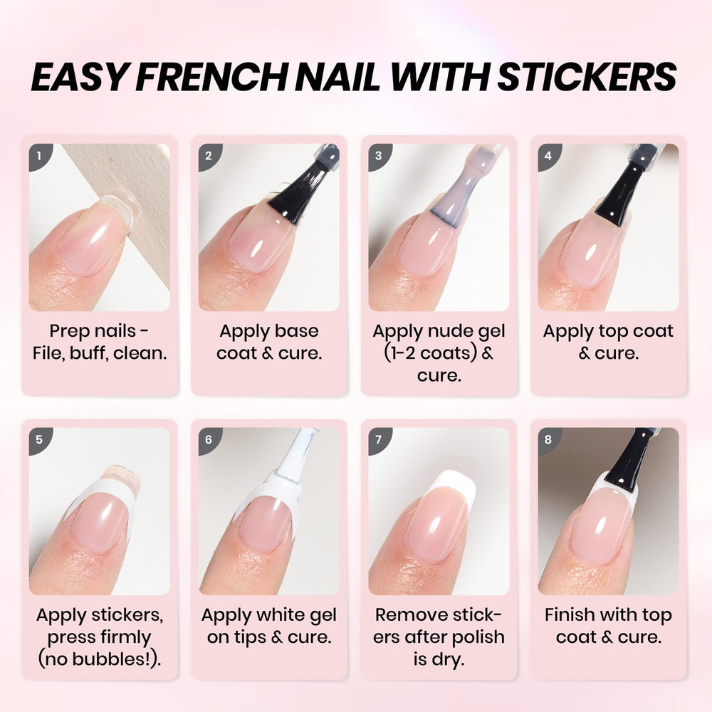 Beetles vernis gel-tip francais sechage UV-LED rapide.