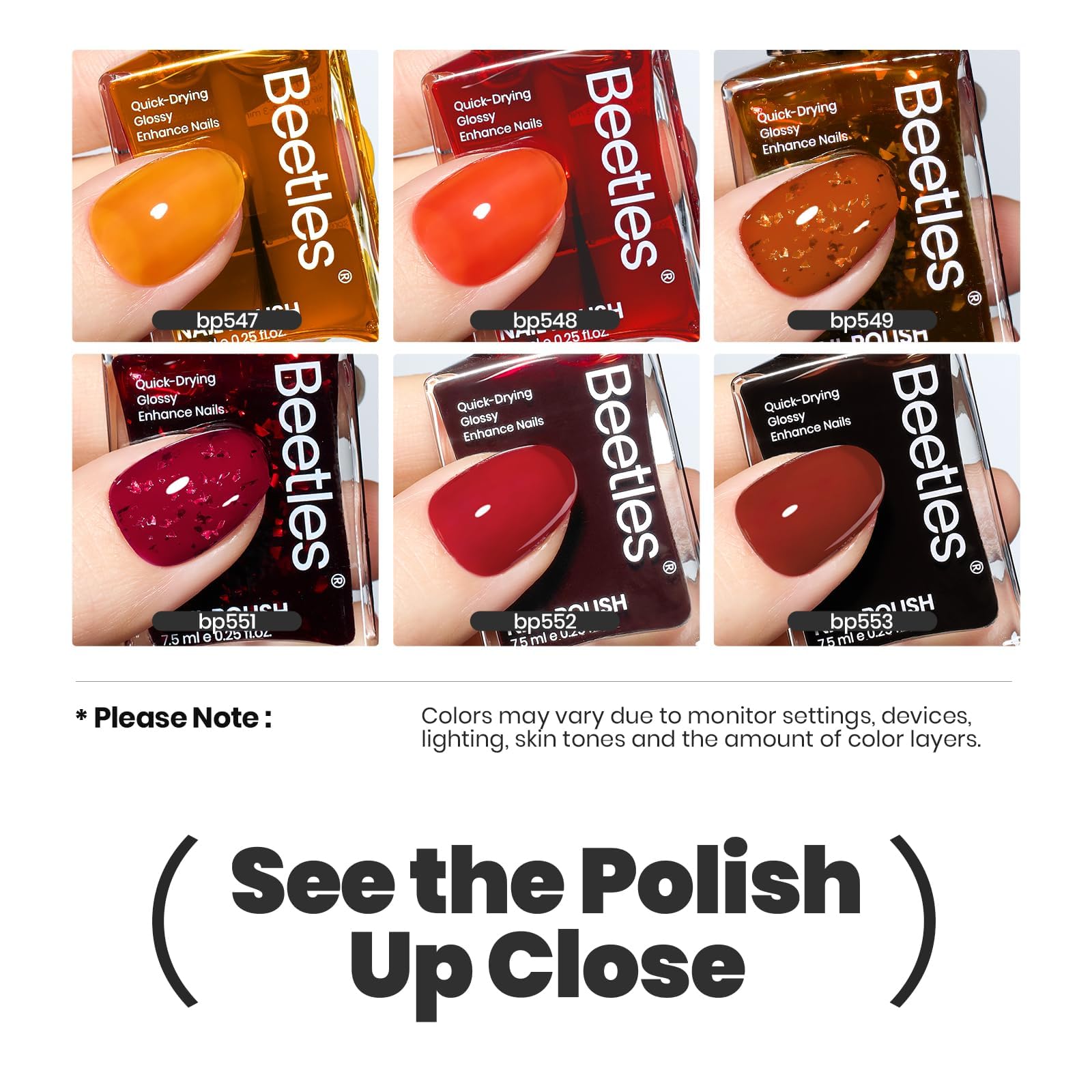 Beetles Gel Polish Valentines Golden Harvest, finition brillante pour des ongles élégants et durables.