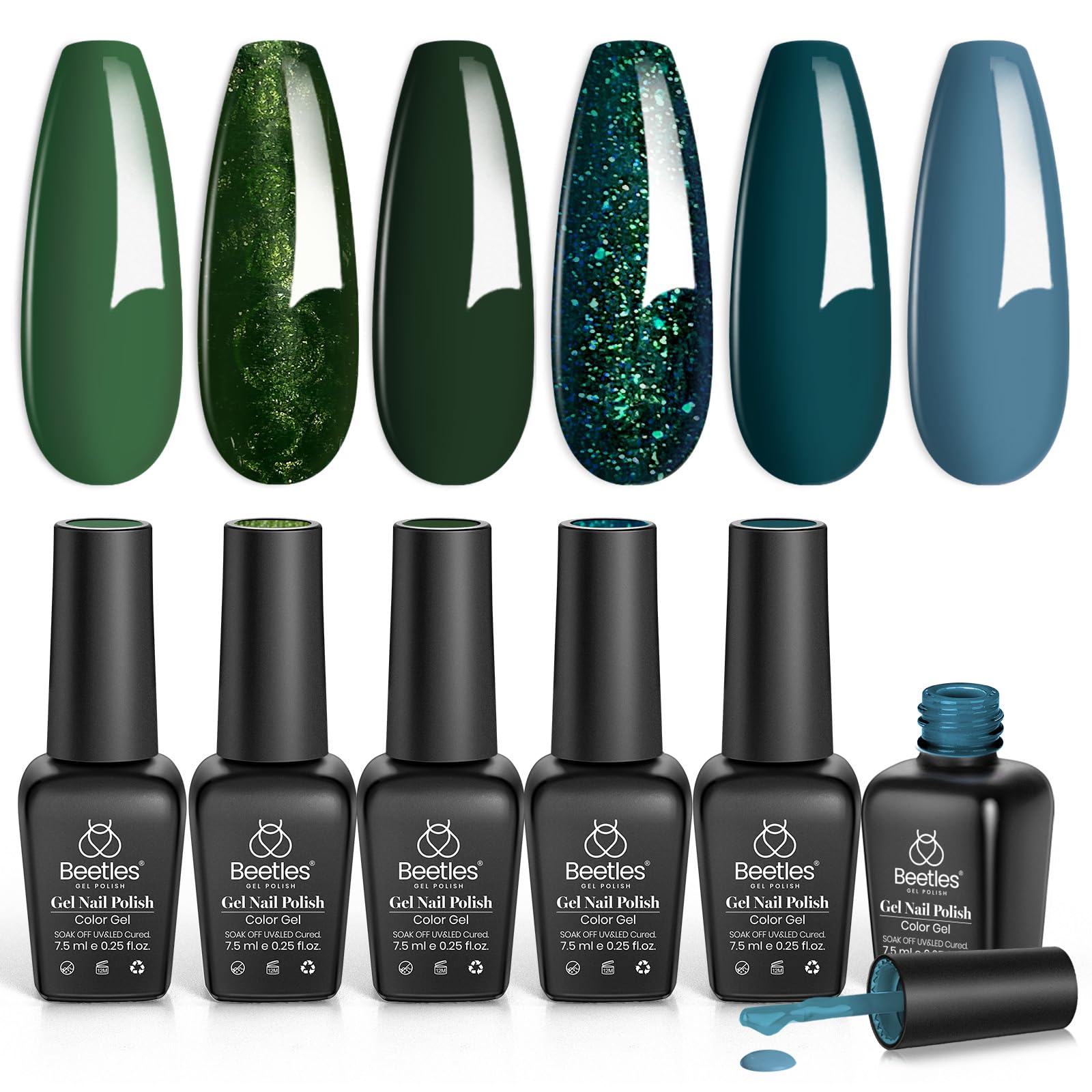 Beetles Gel Vert, cadeau idéal pour amateurs de manucure décorative