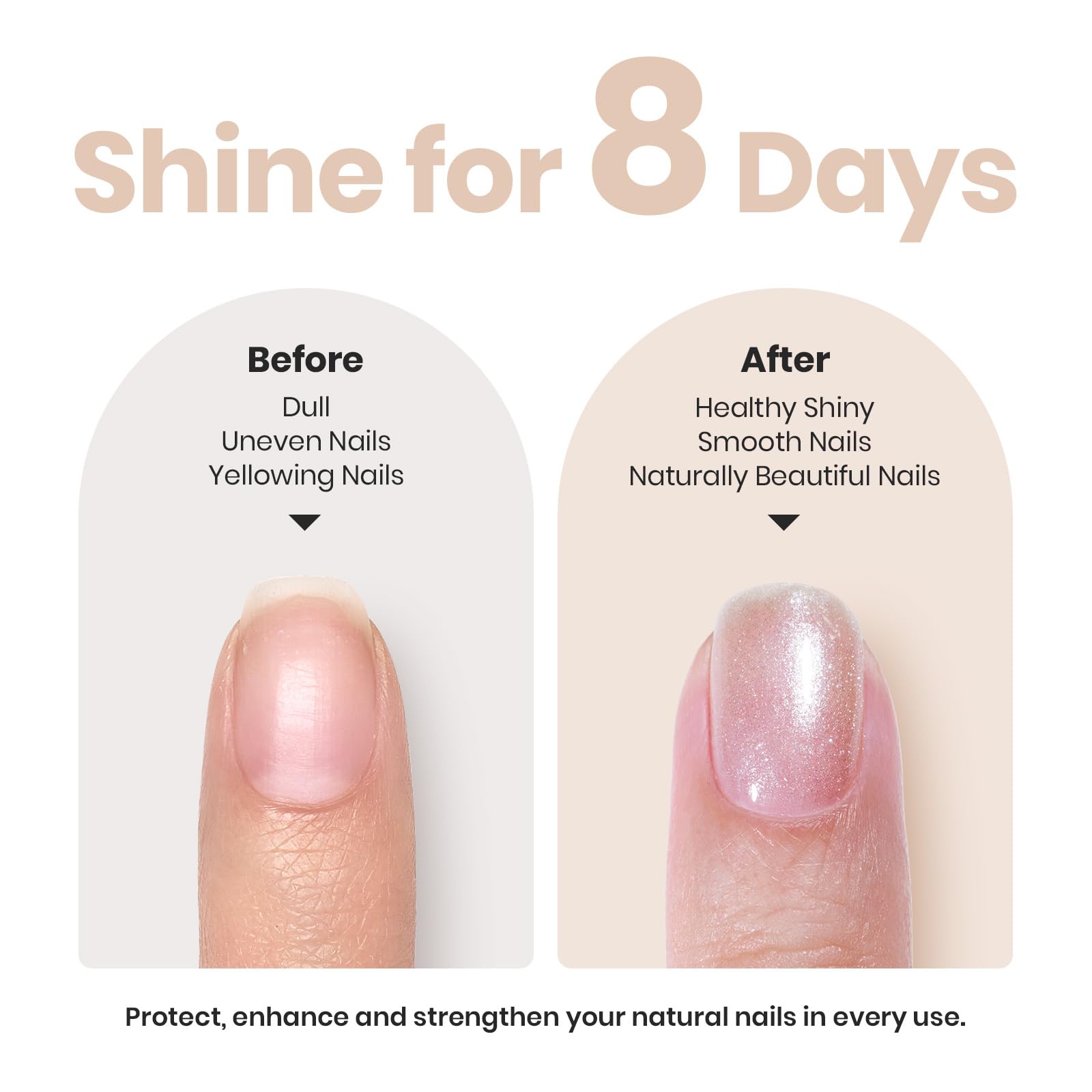 Beetles Vernis nacré – soin nourrissant renforçant les ongles fins