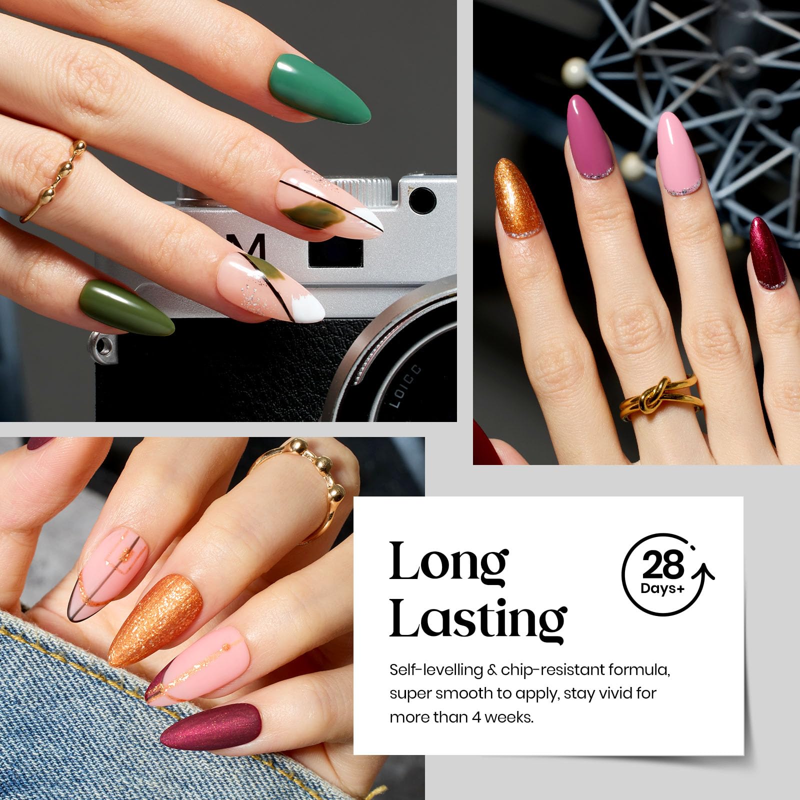 Vernis rose nude Beetles pour des ongles naturels et lumineux.