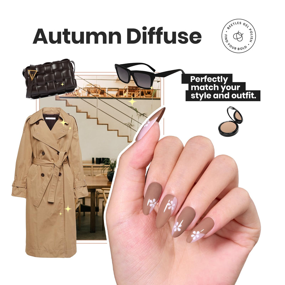 Beetles Vernis Soin Ongles Coco Mousse, ingrédients nourrissants pour ongles forts.