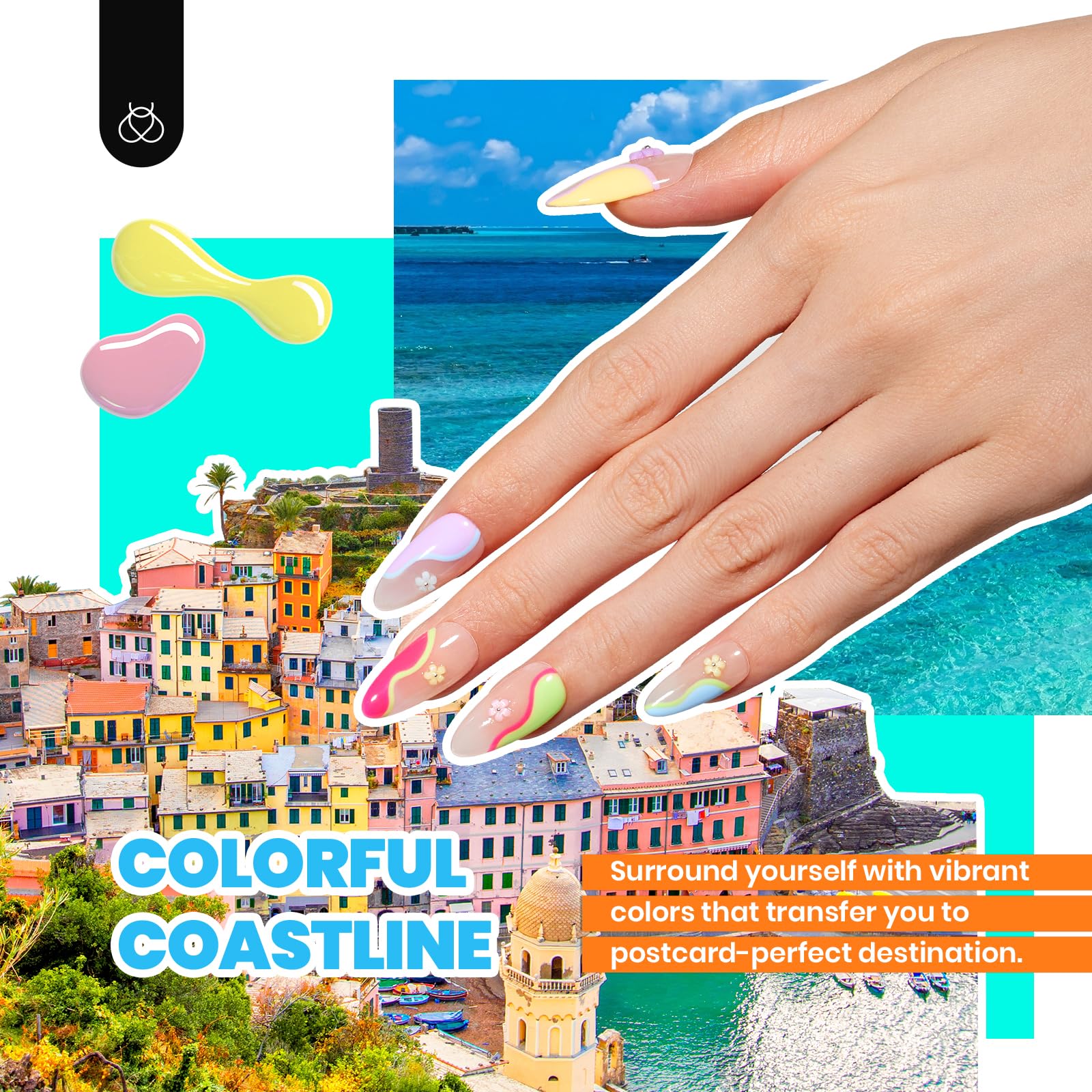 Beetles Gel Polish Kit: pratique pour voyager et retoucher rapidement.
