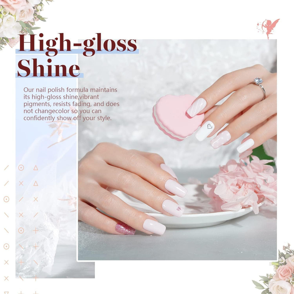 Beetles Wedding Gel Polish pink pale pour une touche discrète et moderne