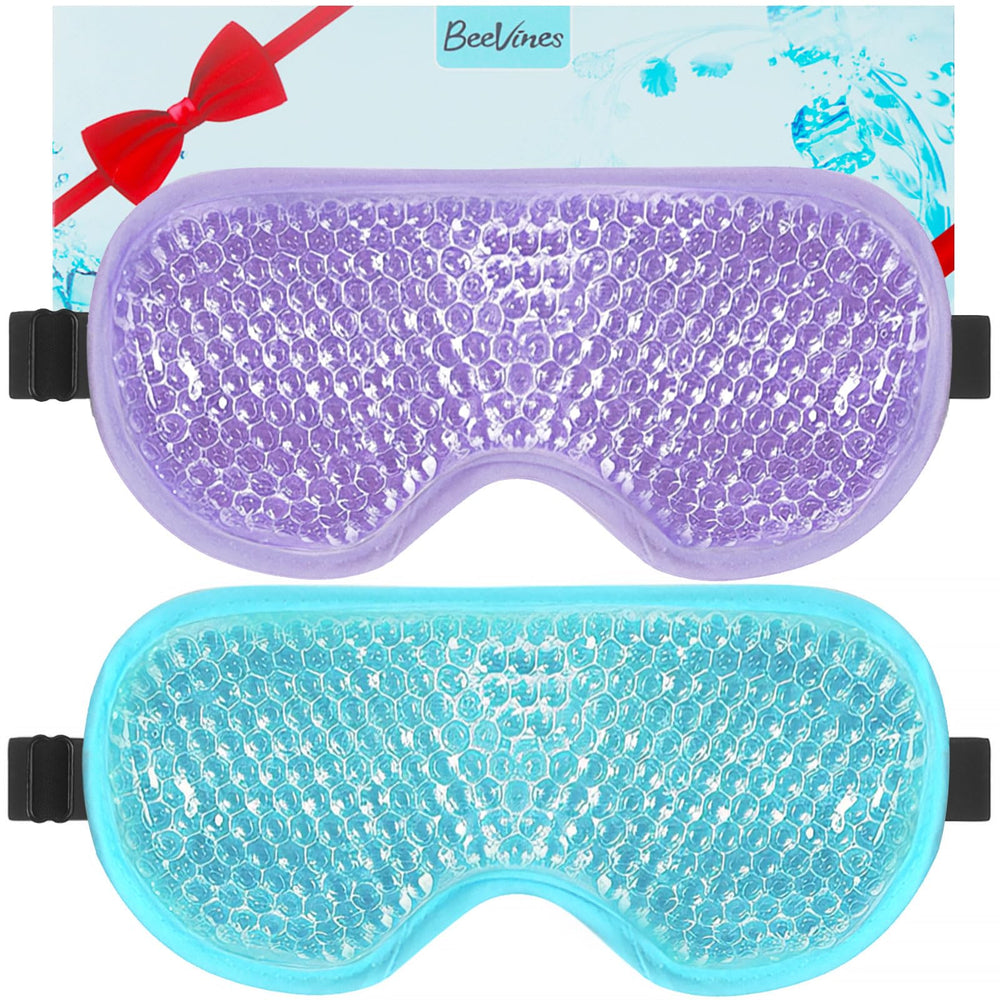Masque BeeVines Gel Yeux, ensemble duo pratique pour le froid et le calme.