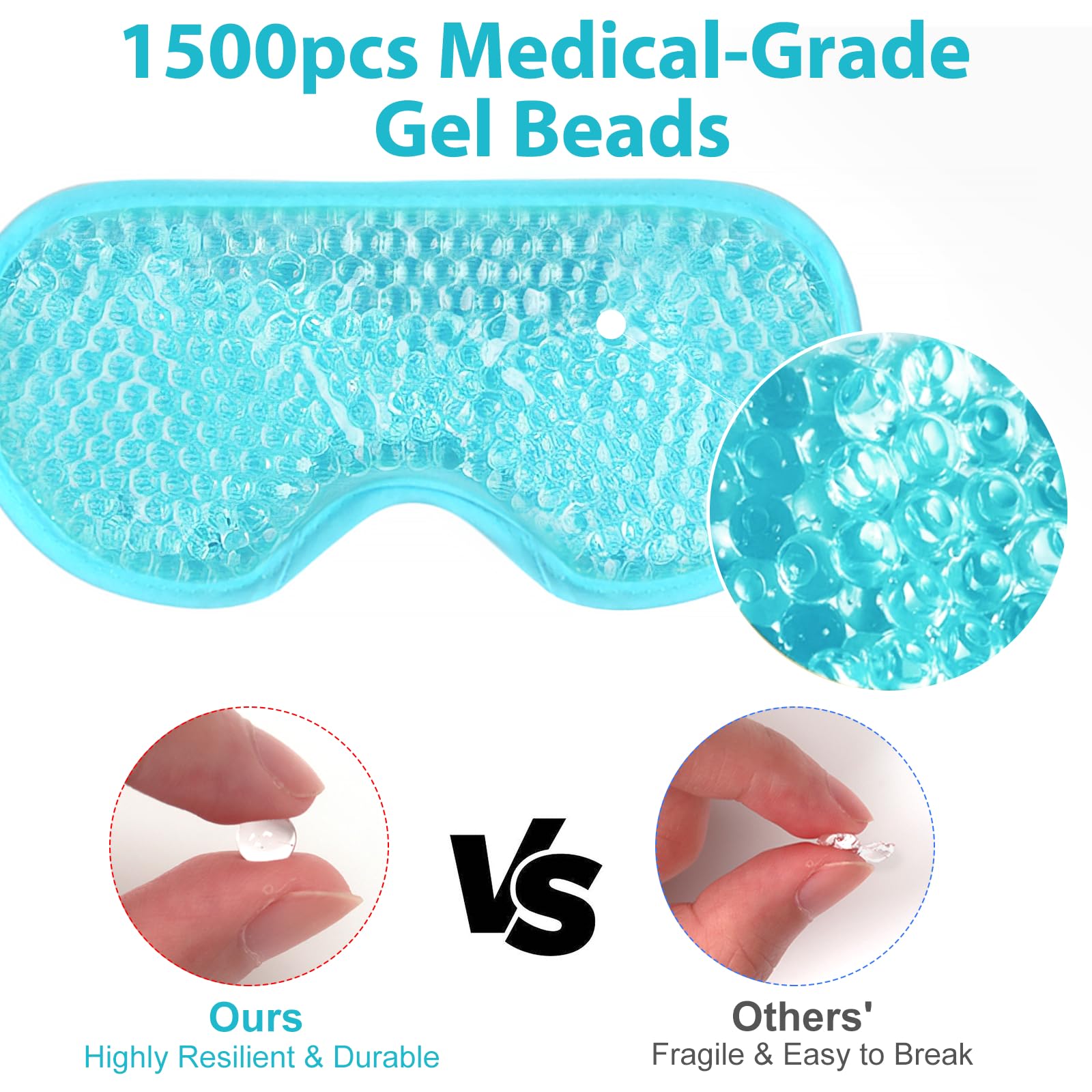 Masque BeeVines Gel Yeux, usage après chirurgie pour le confort.