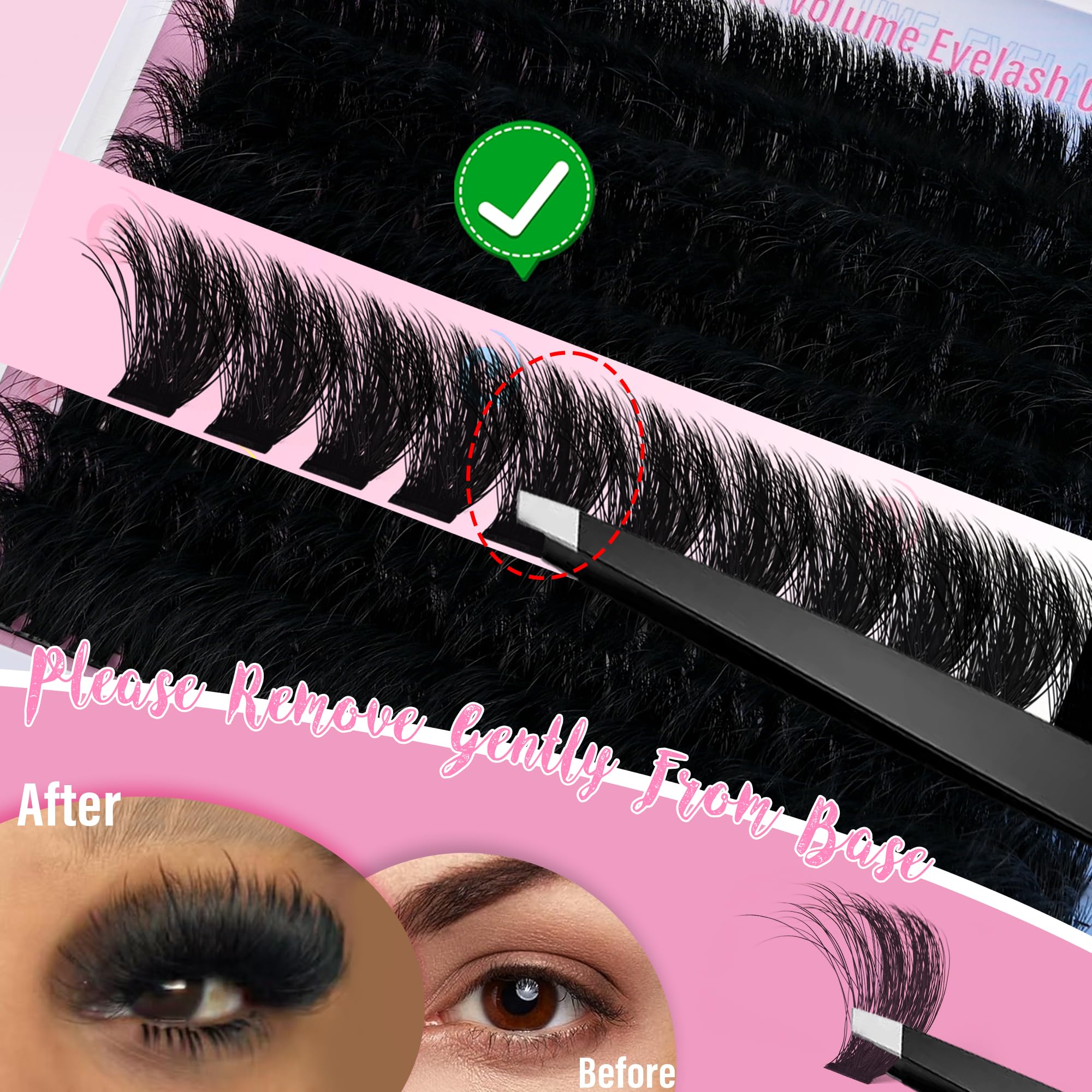 BEFACL extensions mega-volume 280D – effet spectaculaire qui dure