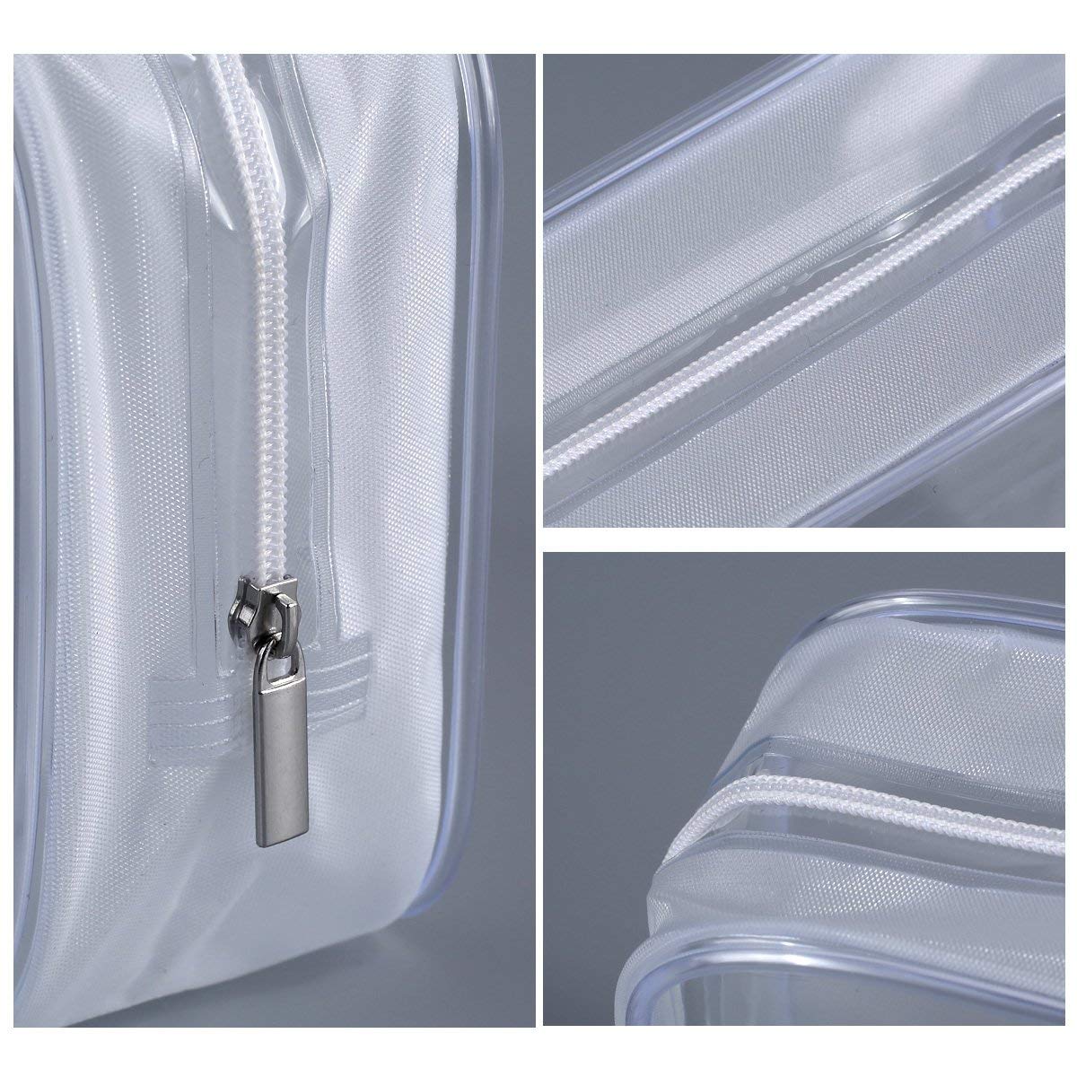 BEFORYOU etuis voyage transparents, rangement compact pour essentiels