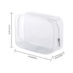BEFORYOU pochettes toilette transparentes, accès rapide à vos articles