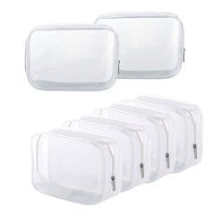 BEFORYOU sacs toilette transparents, rangement clair et pratique en voyage