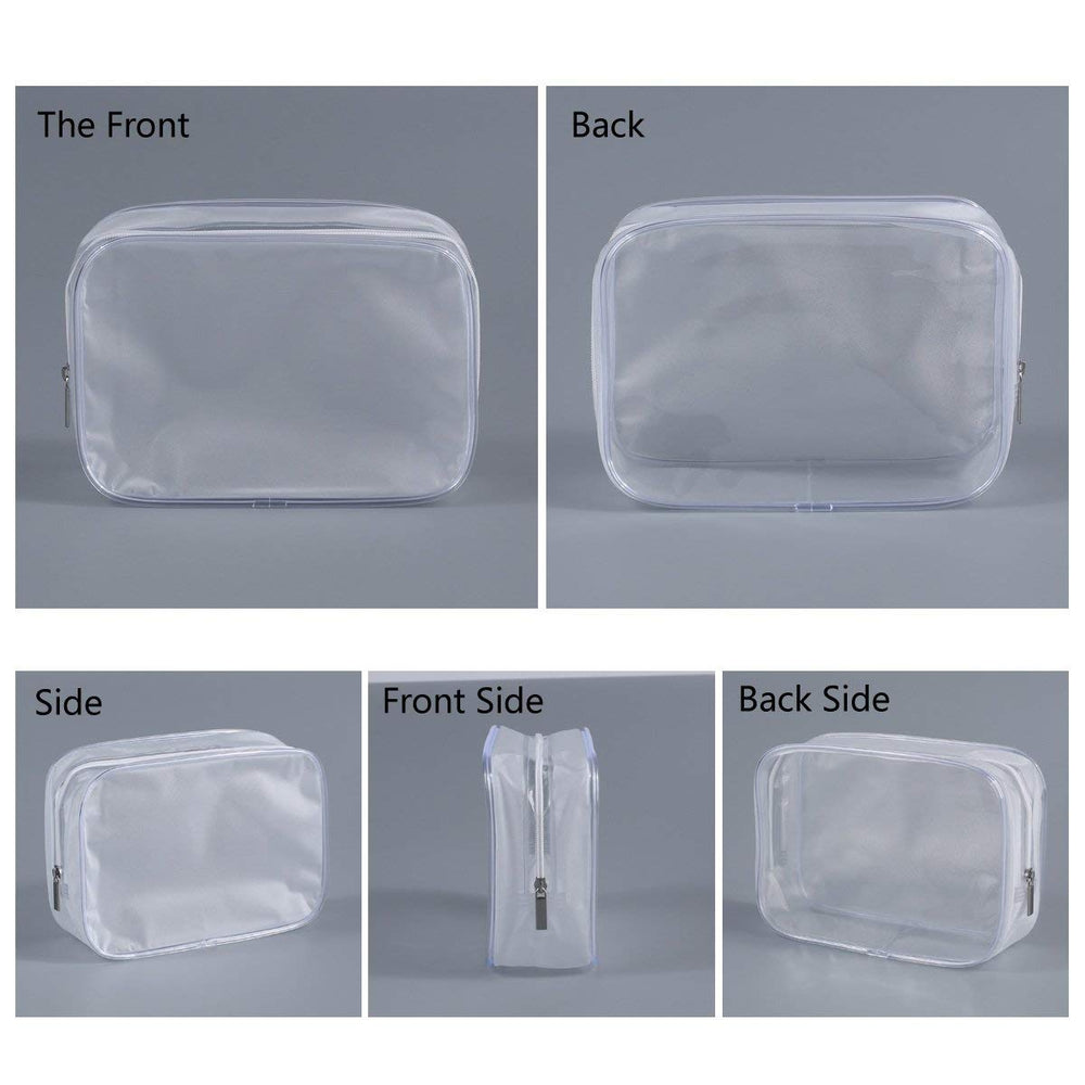 BEFORYOU trousse toilette transparente, organisation facile lors de déplacements