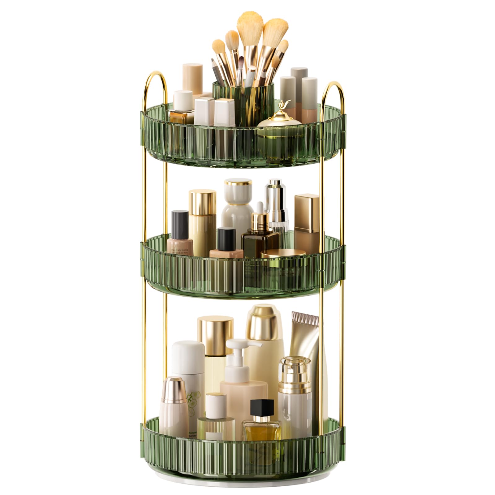 BEFSOP Organisateur rotation 360° pour maquillage, accès rapide à tous vos produits.