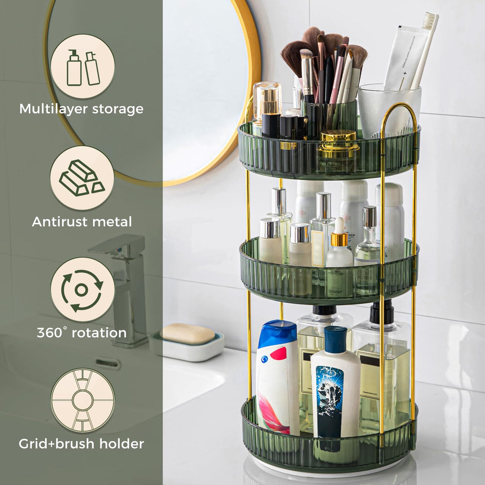 BEFSOP Support brosses maquillage, rangement pratique et propre.
