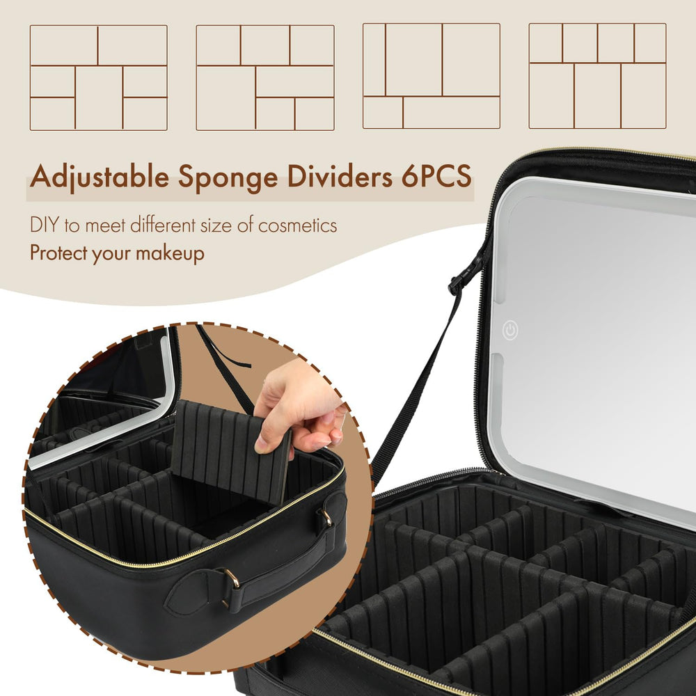 Behaesty organisateur intérieur avec diviseurs ajustables pour un rangement clair