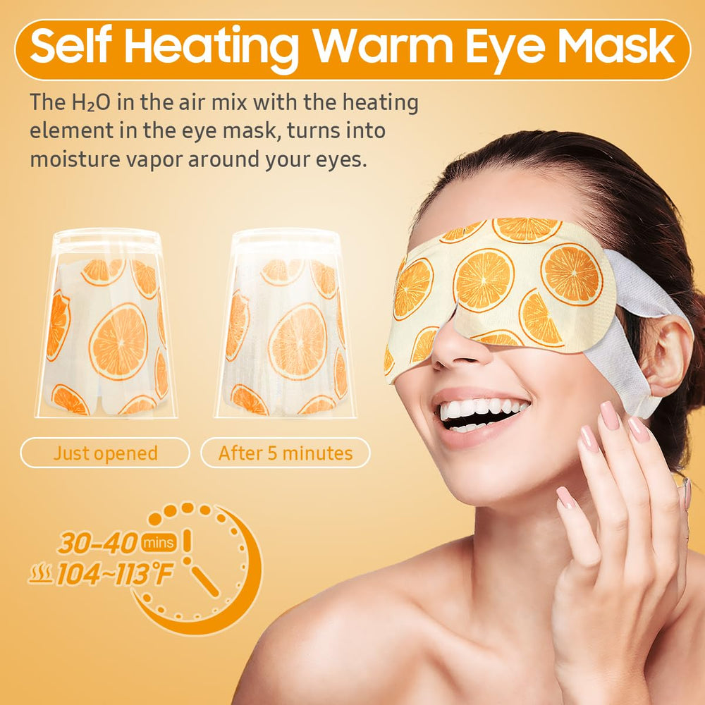 BeHoomi Masque Yeux Portable avec attaches oreilles élastiques